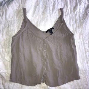 Forever 21 Button Down Camisole